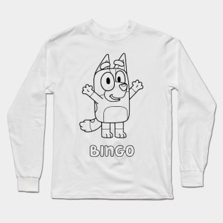 Bluey Muffin Design 9 Long Sleeve T-Shirt